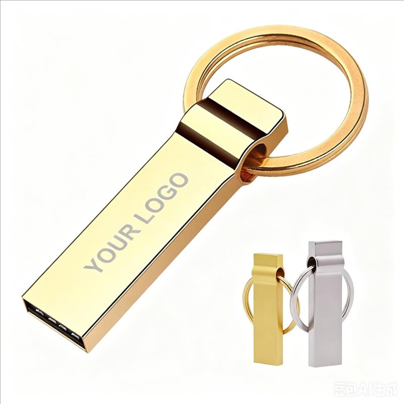 Metal Keyring USB